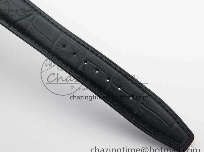 MIROTIME 0208 MoistureWicking Portuguese IW371491 ZF 1:1 Best Edition SS Blue Dial On Leather Strap A79350 (Slim Movement) V 7221